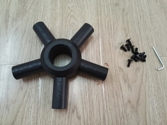 Tháo rời chân năm sao, phụ kiện ghế xoay, ghế chrome / phun nước Bifma chân ghế thử nghiệm