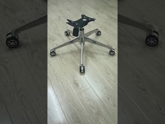 Office Chair with 5-star Metal Base & Wheels High quality aluminum alloy, durable