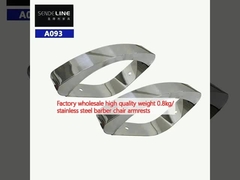 Nhà máy bán buôn chất lượng cao trọng lượng 0,8kg/ thép không gỉ ghế thợ cắt tóc