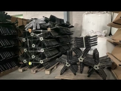 Năng lượng trọng lượng 300 lbs ghế quay văn phòng đứng Nylon Đen Five Star Foot