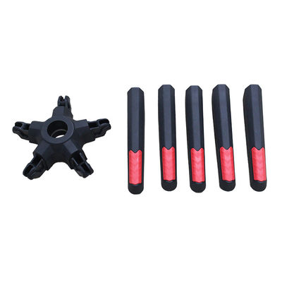 Giá tốt Bán bán buôn 350mm Radius ghế văn phòng nylon cơ sở xoay với chân tháo rời trực tuyến