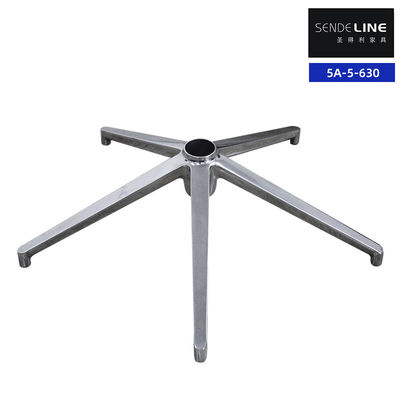 ghế văn phòng phong cách cơ sở kim loại hợp kim nhôm không rỉ sét 630mm