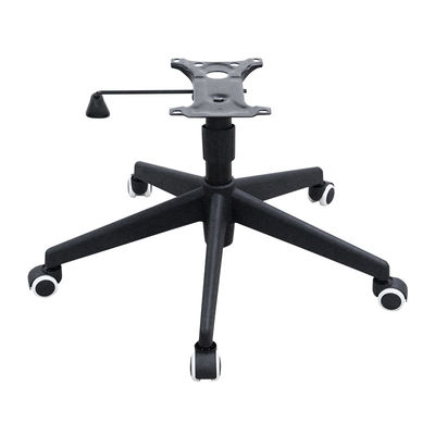 Cao độ điều chỉnh ghế lăn thay thế cơ sở bánh xe Nylon năm chân ghế