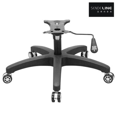 300 lbs trọng lượng dung lượng ghế văn phòng quay cơ sở nylon 5 sao chân ghế chân