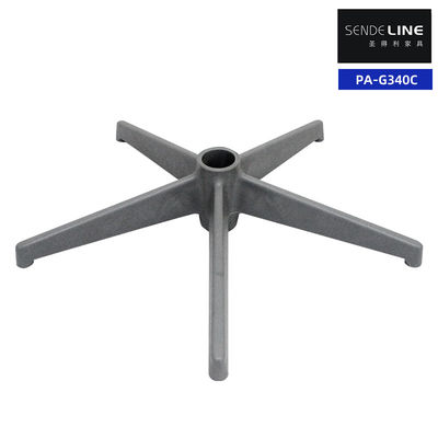 ghế văn phòng nylon cơ sở xoay chân ghế chân 5 sao đường kính 660mm 600mm
