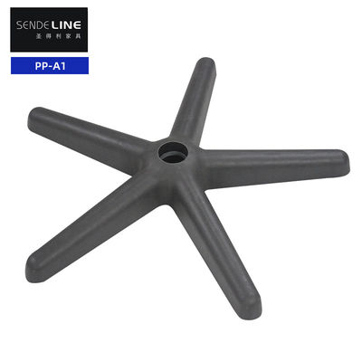 Ghế văn phòng điều chỉnh Cơ sở xoay nhựa Nylon Cơ sở ghế 5 sao không có bánh xe