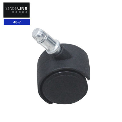 Văn phòng ghế xoay bánh xe thay thế 40mm Wheel Hub Đen Pulley Cardan Wheel