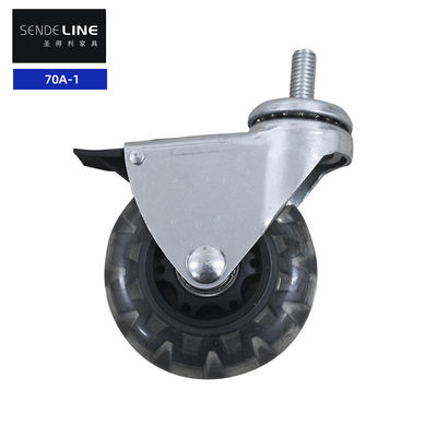 Giá tốt 200kg Load Metal Đen ghế văn phòng Hub thay thế bánh xe y tế phổ quát trực tuyến