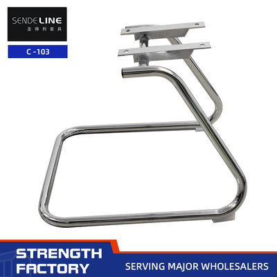 Giá tốt Chrome mạ ghế văn phòng khung kim loại Electroplated / Black Bow Frame trực tuyến