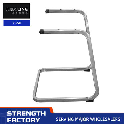 Giá tốt Iron Pipe Office Chair Cấu trúc kim loại 620mm Độ cao tấm điện màu trực tuyến