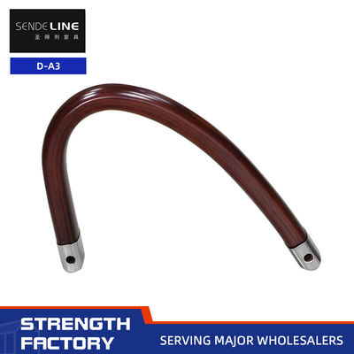 Giá tốt Kiểu hiện đại ghế gỗ rắn yên tay thoải mái màu đỏ màu nâu cho nhà / văn phòng trực tuyến