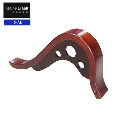 Giá tốt Đỏ màu nâu ghế gỗ Armrests cài đặt dễ dàng gỡ bỏ cho nhà / văn phòng trực tuyến