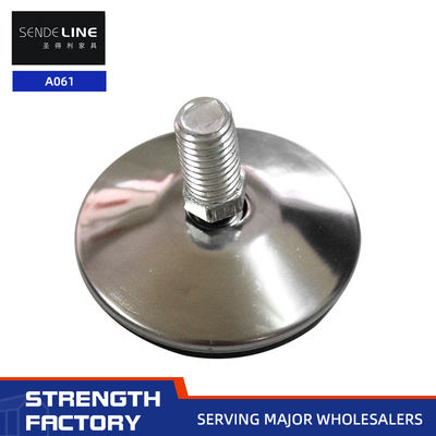 Giá tốt Đen mặt đất sắt ghế chân thay thế không trượt 12mm / 13mm chiều dài sợi trực tuyến