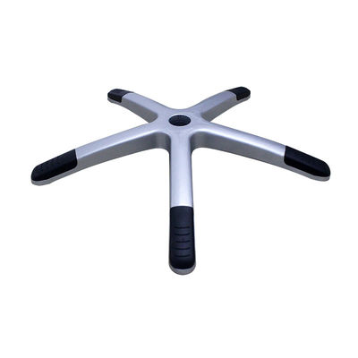 Chân ghế văn phòng bằng nylon bằng bạc 700mm chất lượng cao với hỗ trợ lưng