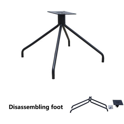 Giá tốt Modern assemble Office Chair Metal Base Replacement Black 3.25kg Metal Base cho ghế văn phòng trực tuyến