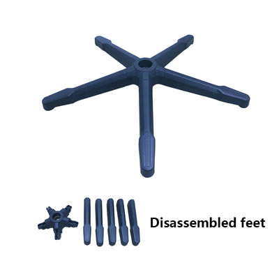 Giá tốt Đen bán kính 380mm Nylon BIFMA Kiểm tra ghế văn phòng Cơ sở quay với điều chỉnh chiều cao trực tuyến