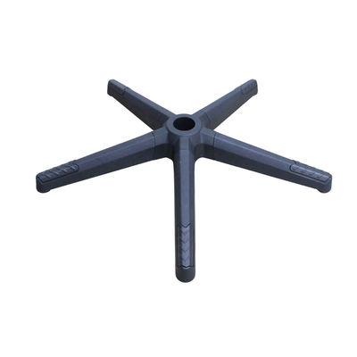 Nhà máy ghế văn phòng cơ sở xoay với tháo rời đen Nylon Bifma thử nghiệm đường kính 350mm