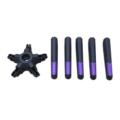 Giá tốt Tháo rời bán kính 350mm ghế văn phòng nylon màu đen trực tuyến