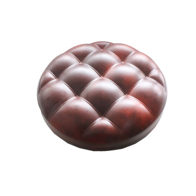 Giá tốt 330mm Diameter 75mm Thickness Chair Cushion Pad For Hair Salon PU Bar Chair Round Stool Seat Cushion trực tuyến