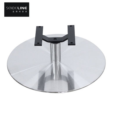 Giá tốt Chế độ hoàn thiện được chải Modern Chair Base for Bar Stools 8mm Wall Smooth Bearing Rotation trực tuyến