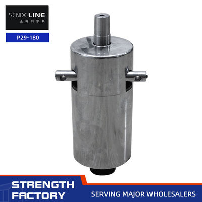 Giá tốt 180 MM Travel 7.43kg ghế cắt tóc cơ sở với sắt đúc chắc chắn và mạ Chrome máy bơm dầu nâng trực tuyến