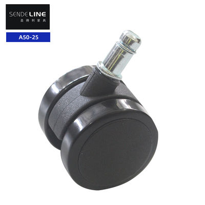 Giá tốt Circlip Insert Type 2 Inch ghế văn phòng thay thế bánh xe cho ghế máy tính văn phòng Nylon trực tuyến