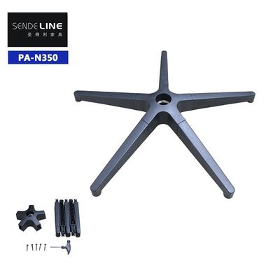 Phân hủy ghế bàn chân Cơ sở xoay 115mm Chiều cao BIFMA Test Bao bì riêng lẻ