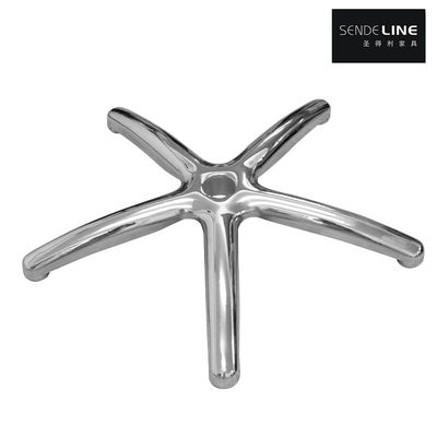 sắt ghế văn phòng cơ sở thay thế đường kính 700mm màu đánh bóng