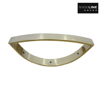 Giá tốt Titanium vàng ghế salon làm đẹp thép không gỉ tay lái ghế cắt tóc cơ sở hiệu suất cao và độ bền trực tuyến