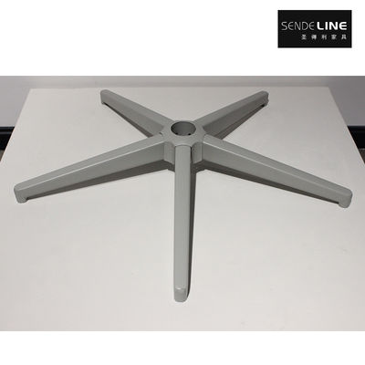 Giá tốt High-end iron welded office chair base, grey 700/640mm five-star feet trực tuyến