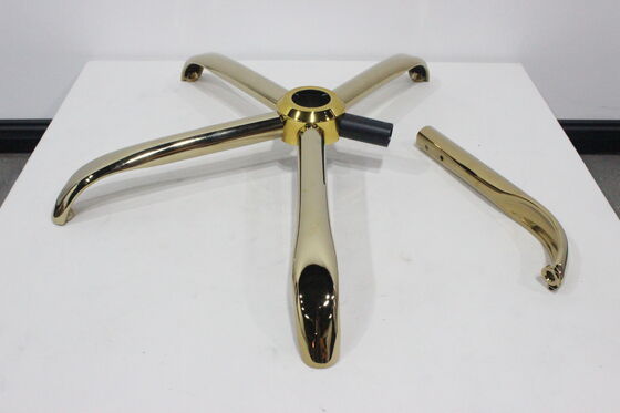 Giá tốt 2.55 kg của sắt hàn văn phòng ghế quay cơ sở, 700/640mm vàng mạ chân 5 sao để tháo rời và lắp ráp trực tuyến