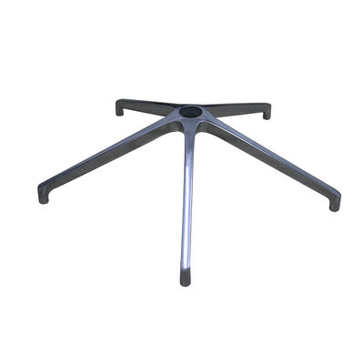 Giá tốt Ghế văn phòng điều chỉnh công thái học bằng hợp kim nhôm cao 178 mm được thiết kế với chân ghế văn phòng 5 sao màu đen. trực tuyến