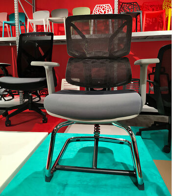 Giá tốt Tay vịn Có Ghế xoay văn phòng Thoải mái Công thái học Chiều cao có thể điều chỉnh Lưng lưới Cần lắp ráp trực tuyến