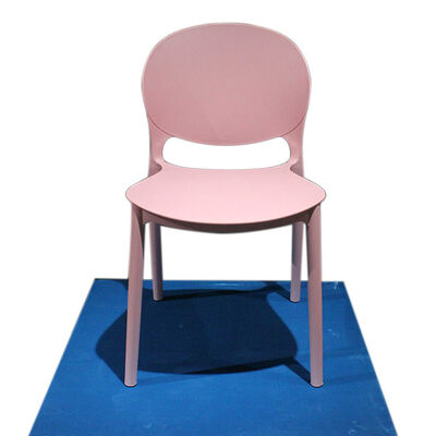 Giá tốt Màu hồng bền ghế nhựa hiện đại ergonomic thoải mái nhẹ xếp chồng cho văn phòng hội nghị khu vực chờ trực tuyến