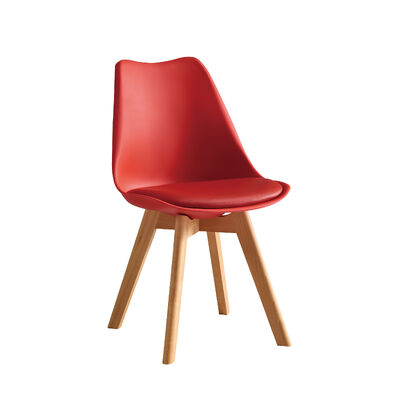 Giá tốt Nordic Style Eames Bar Chair với ghế đệm PU Foam và chân gỗ rắn trong màu sắc tùy chỉnh trực tuyến
